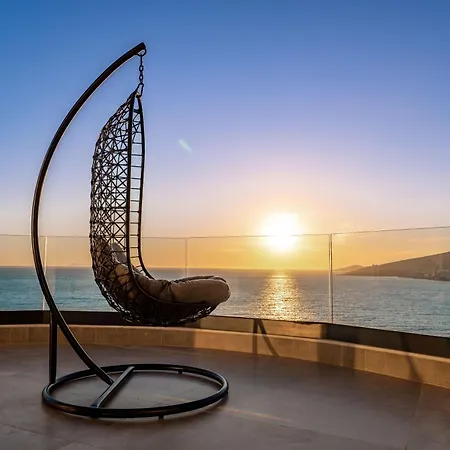 Twin Luxury Penthouses Sarande Exterior photo